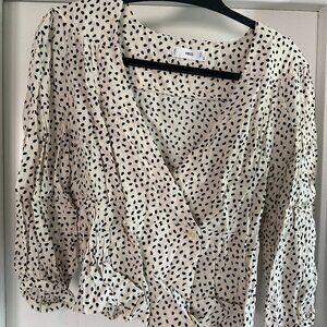 Mango Patterned Blouse